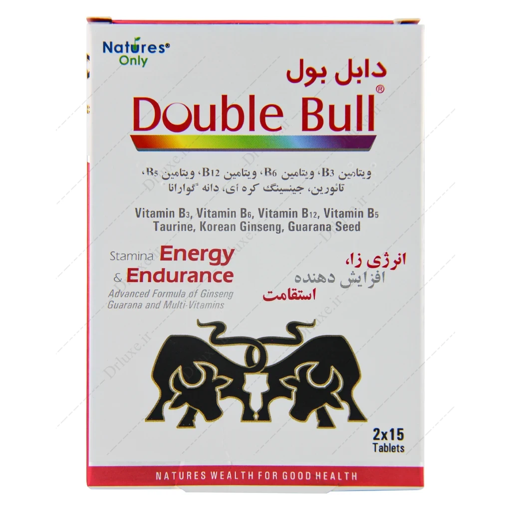 قرص انرژی زا دابل بول، قرص دابل بول نیچرز اونلی 30 عدد